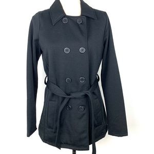 Roxy belted pea coat